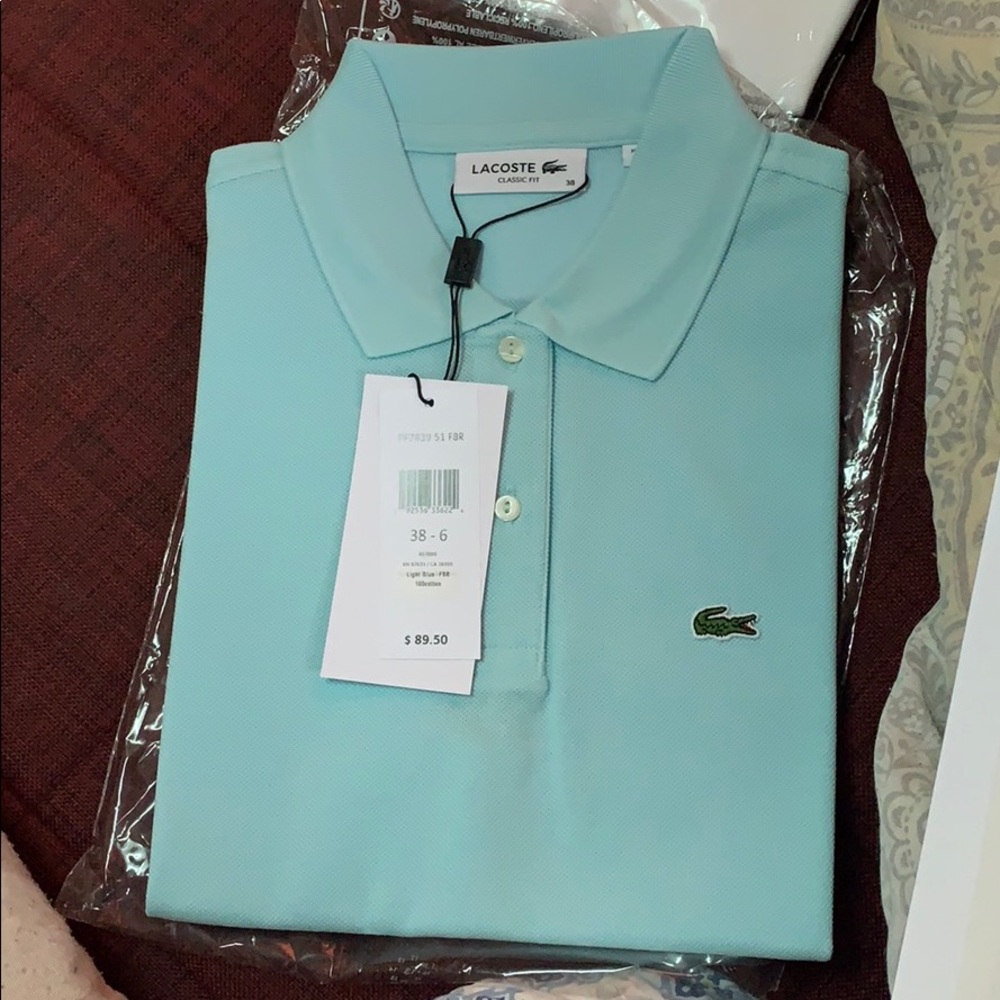 Women Lacoste polo regular Size 6